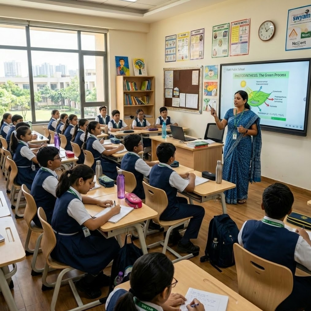 Maruthi School Classroom